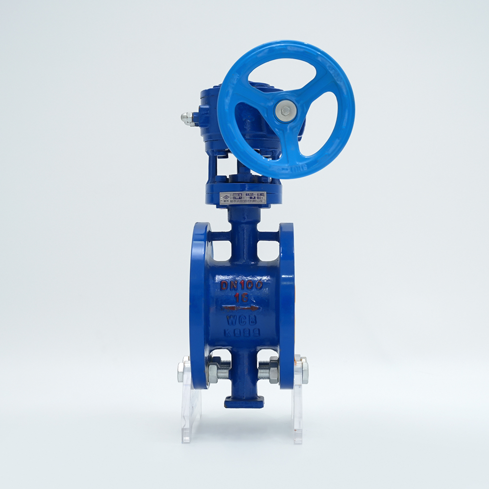 Støpt stålflens spjeldventil D343H-16C