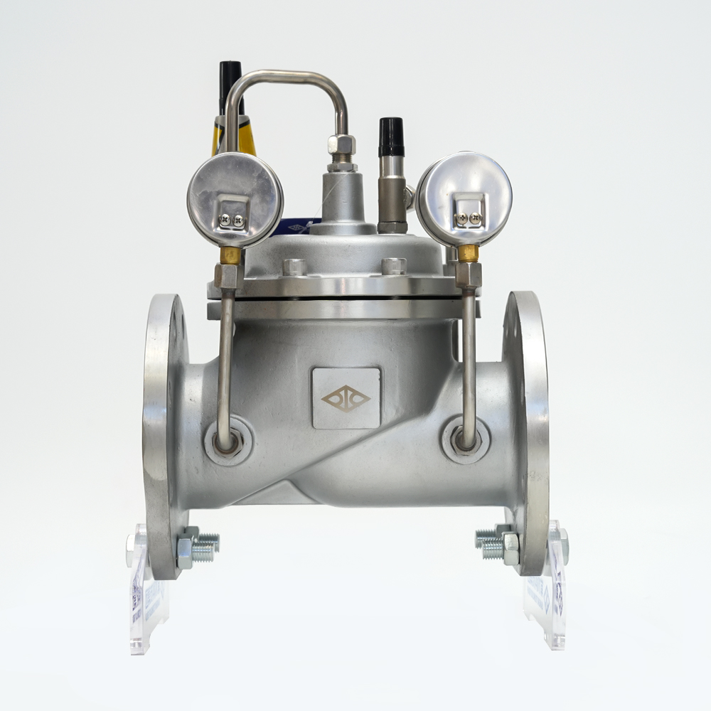 Justerbar trykkreduksjonsventil i rustfritt stål 200X-16P